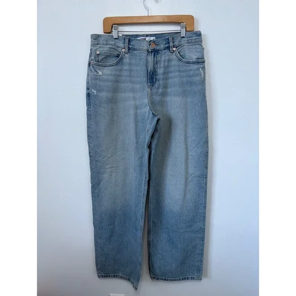 New Garage Low Rise Baggy Jeans – Tori Blue – Size 9/29 - Picture 2 of 6